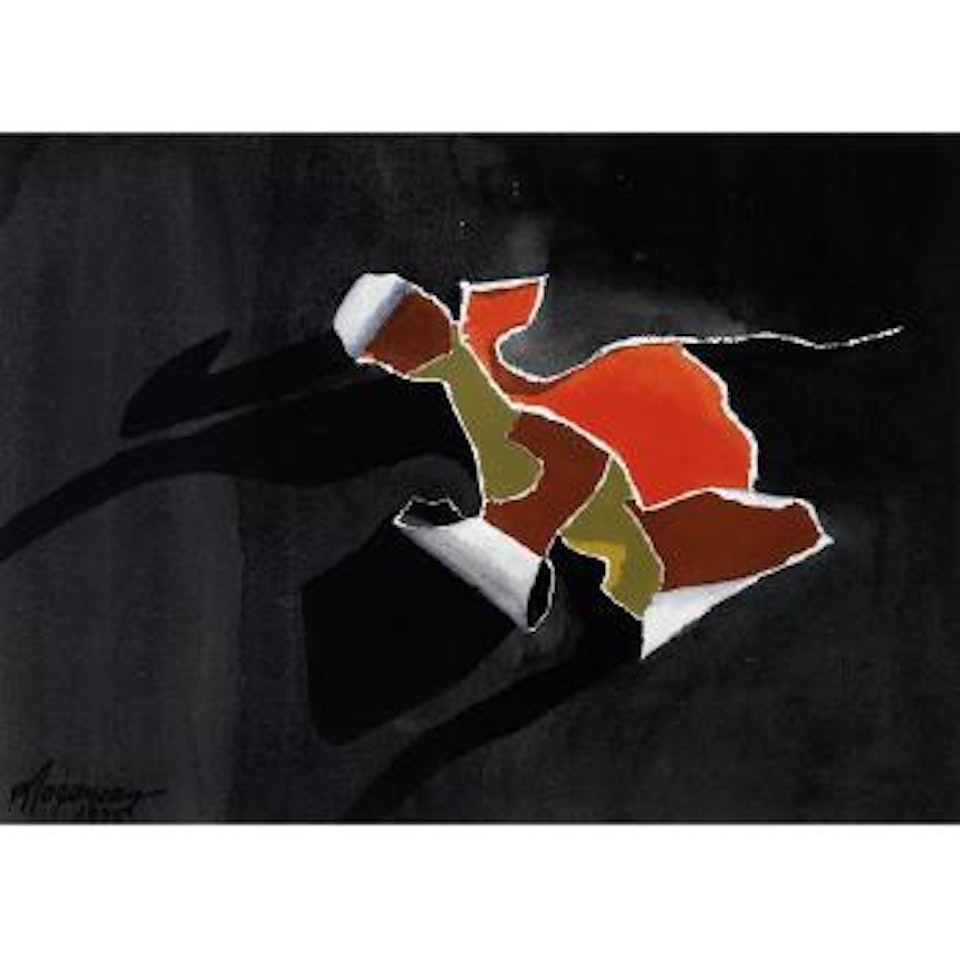 Dancing around by Burhan Cahit Dogancay