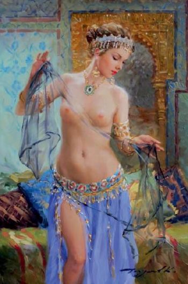 La danse du voile by Constantin Razoumov