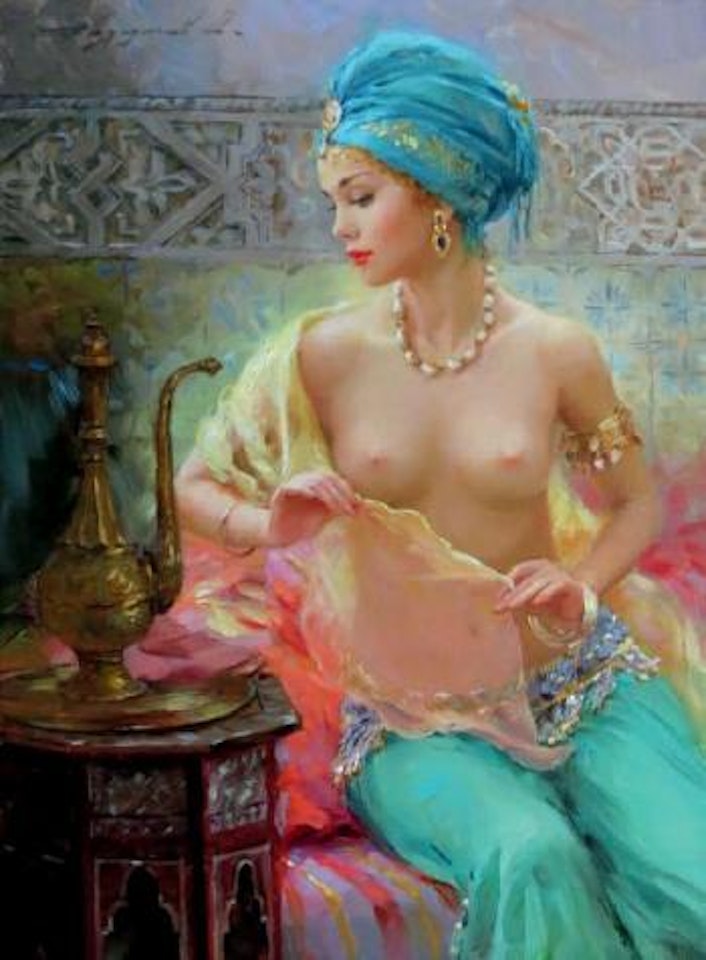 La favorite du harem by Constantin Razoumov