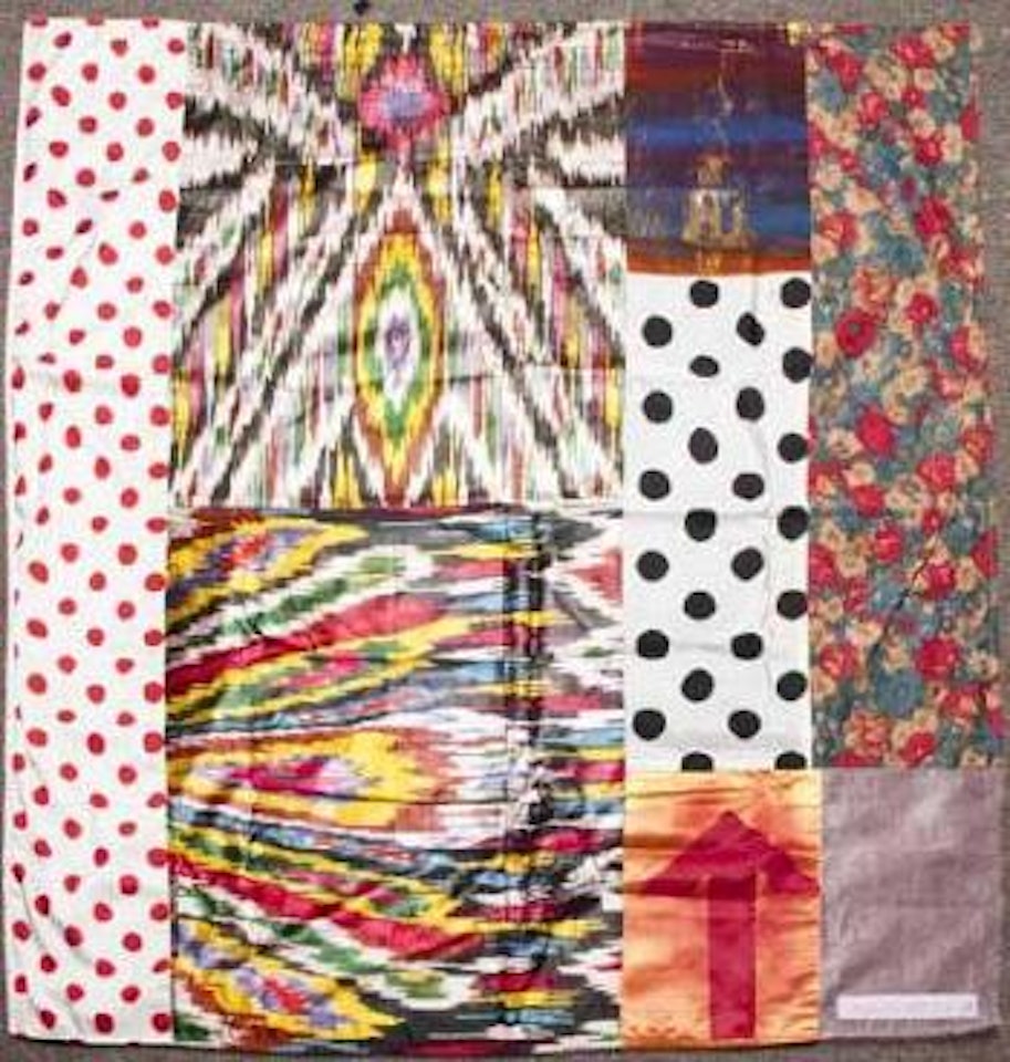 Samarkand stitches #II by Robert Rauschenberg