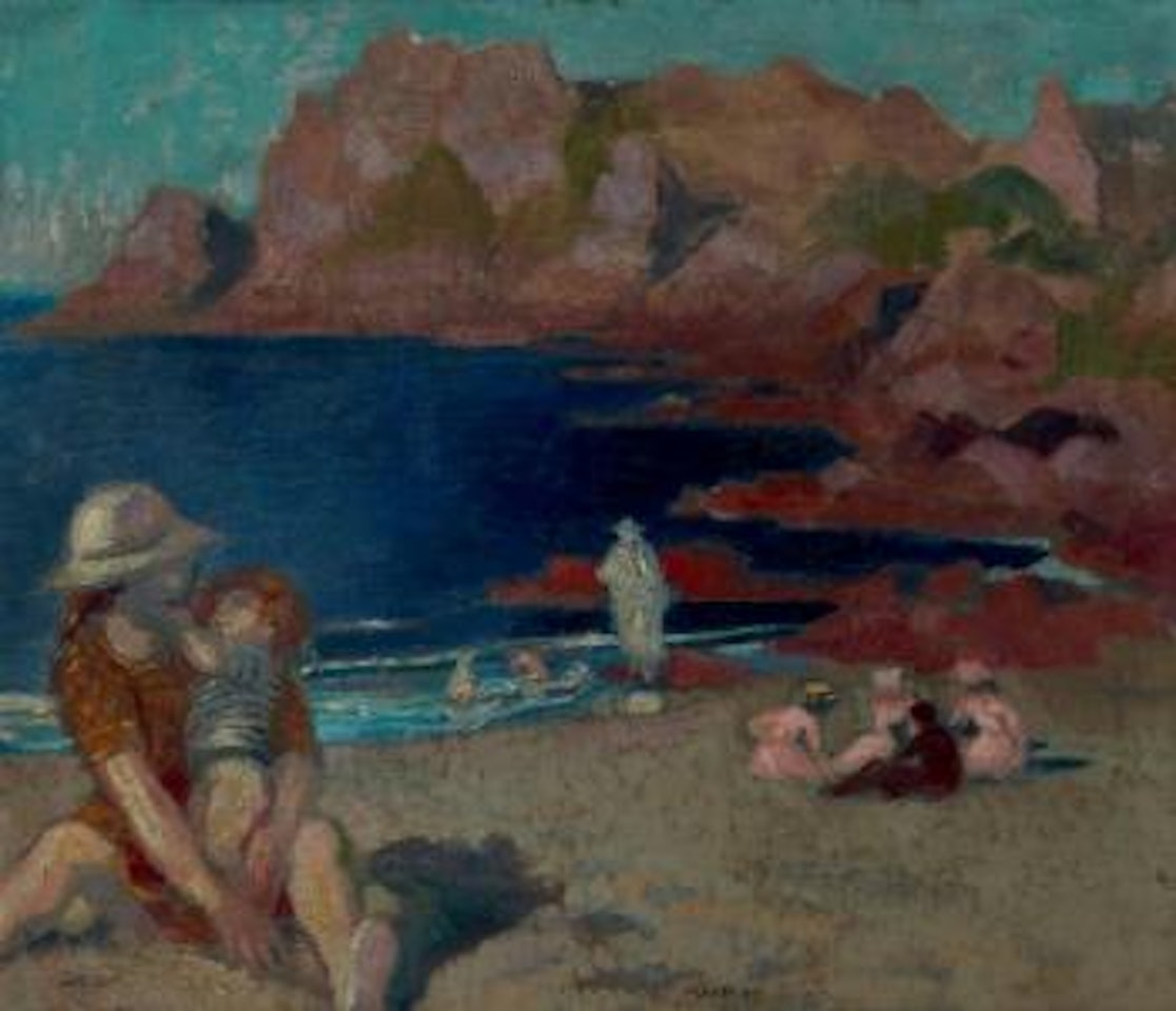 Petite plage bleue by Maurice Denis