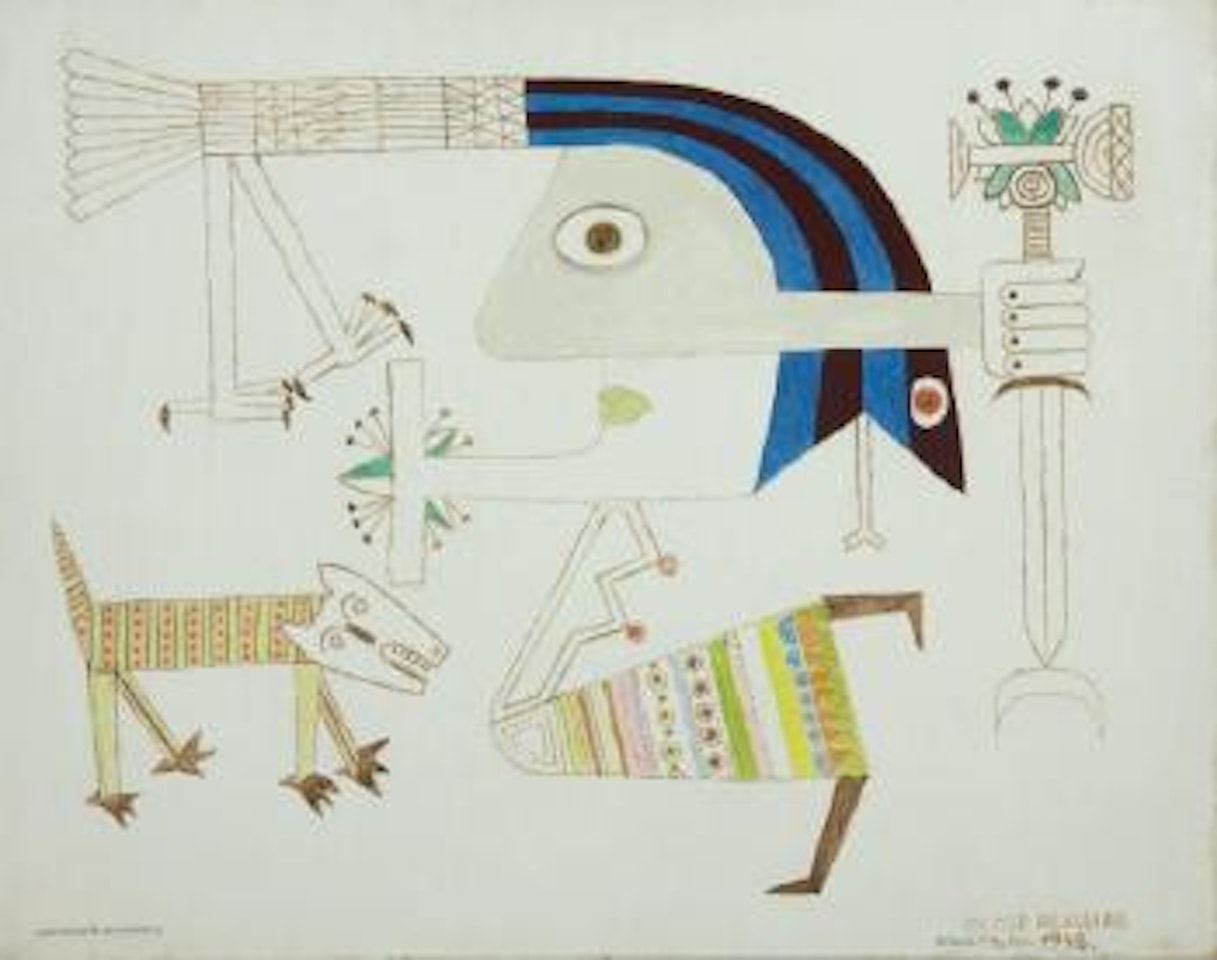 Erotomagie préliminaire by Victor Brauner