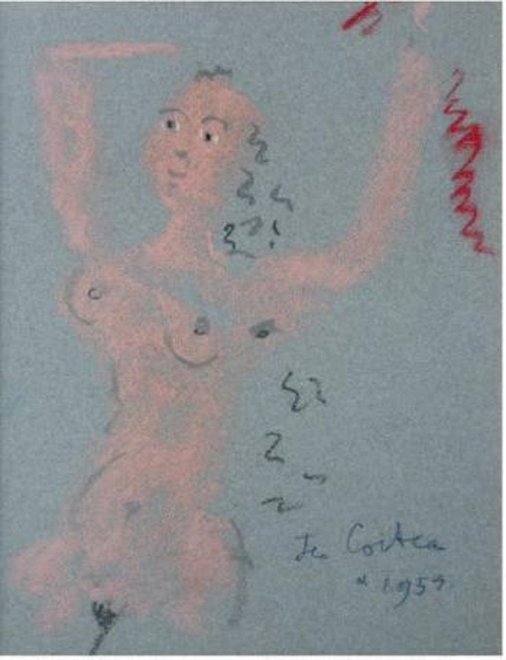 Femme nue by Jean Cocteau