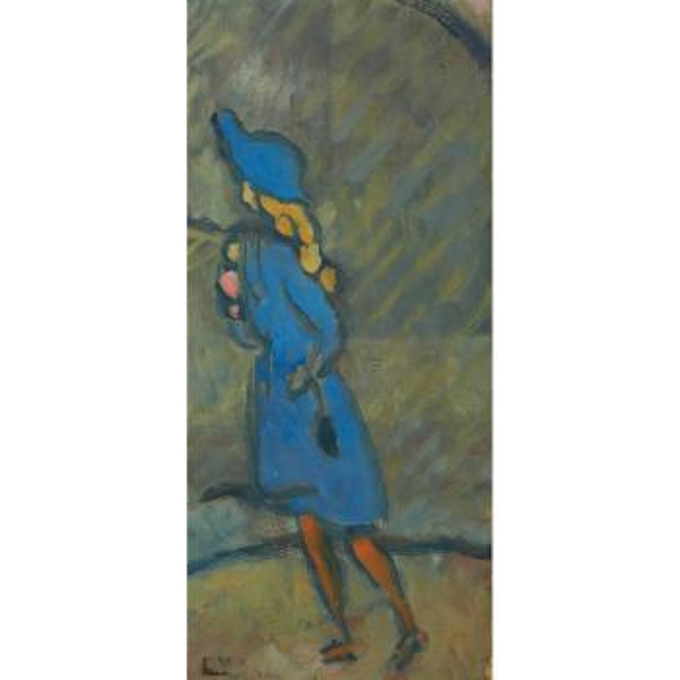 Fillette en Bleu by Louis Valtat
