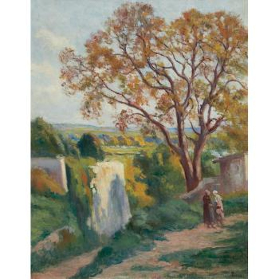 Rolleboise, Le Sentier de l'Eglise by Maximilien Luce