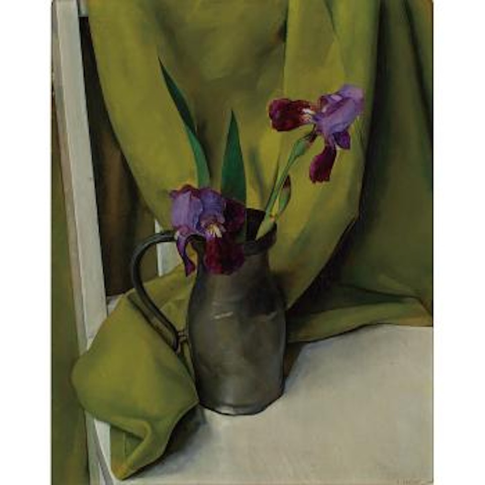 Irises by Luigi Lucioni