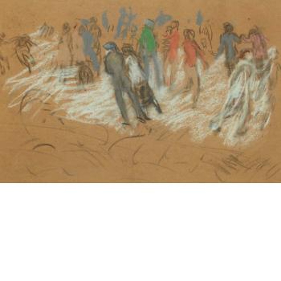 Skaters by William Glackens