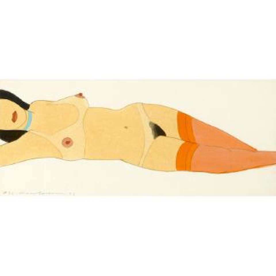 Reclining Nude (Variable Edition) #32 by Tom Wesselmann