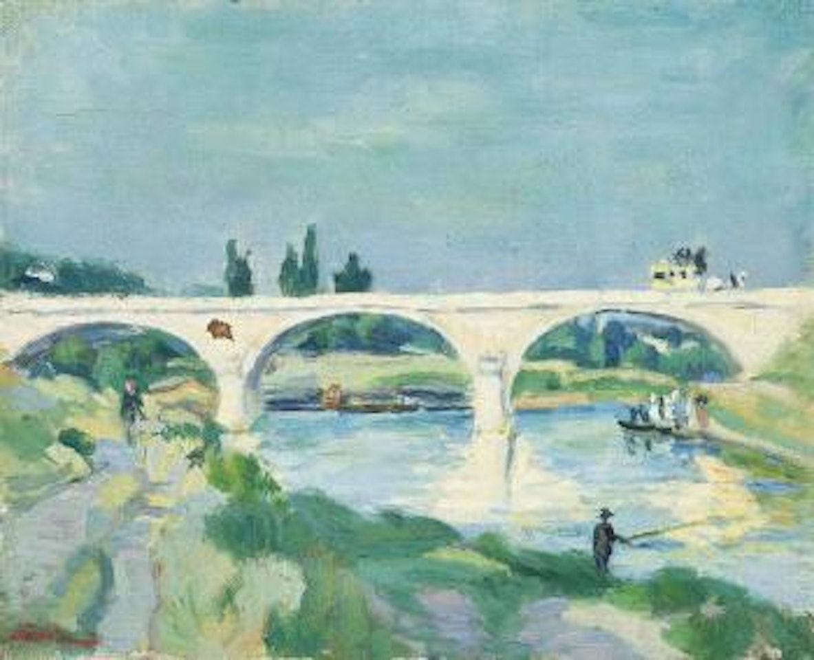Le Pont de Charenton, Ile de France by Armand Guillaumin