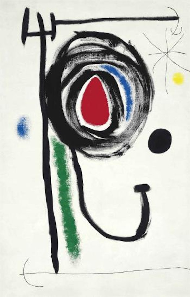 L'étoile insaisissable by Joan Miró