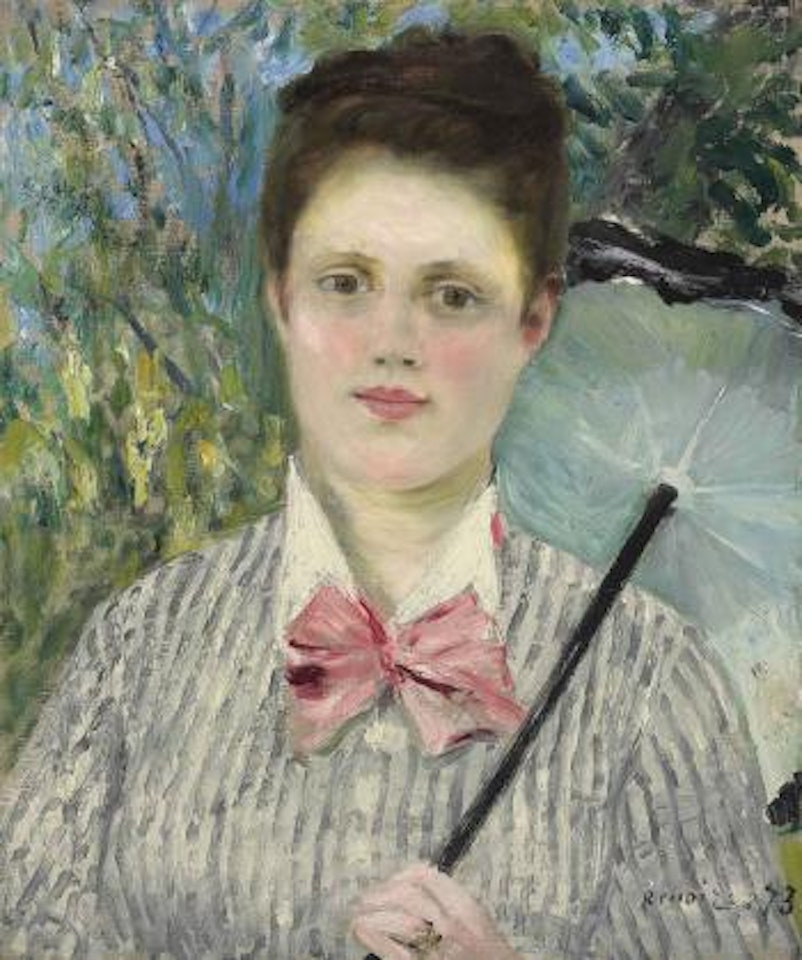 Femme à l'ombrelle by Pierre-Auguste Renoir