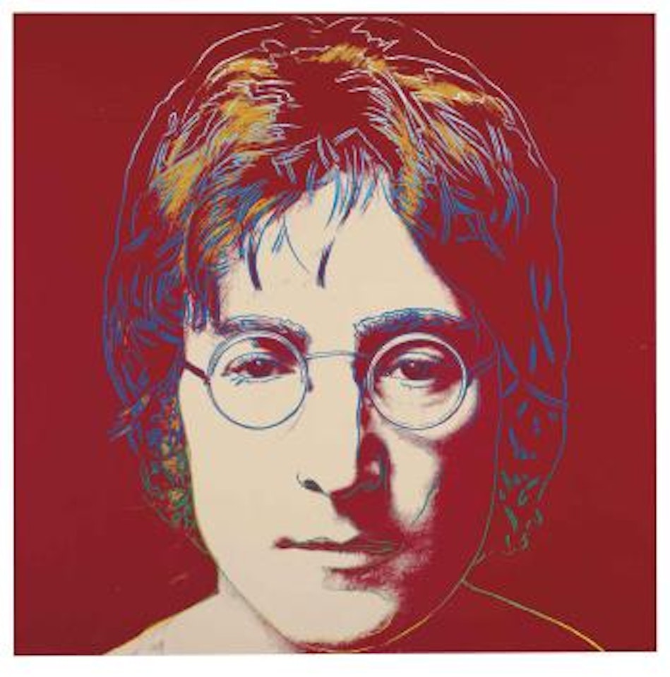 John Lennon by Andy Warhol