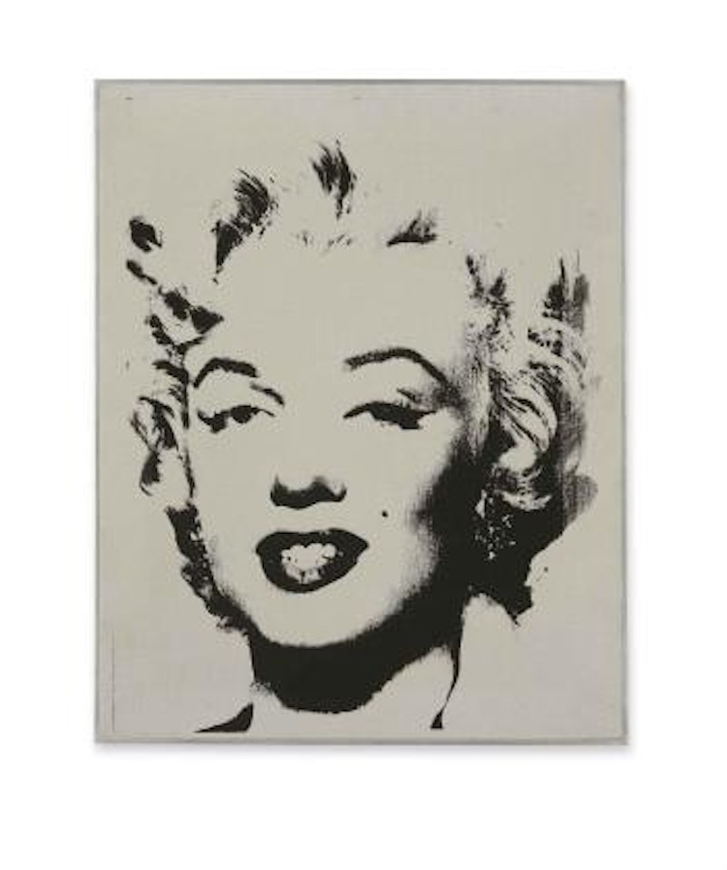 White Marilyn by Andy Warhol