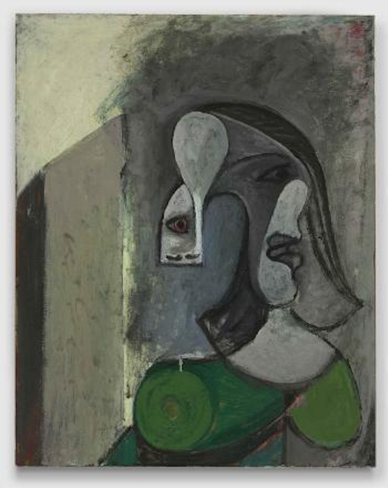 Tête de femme à deux profils by Pablo Picasso