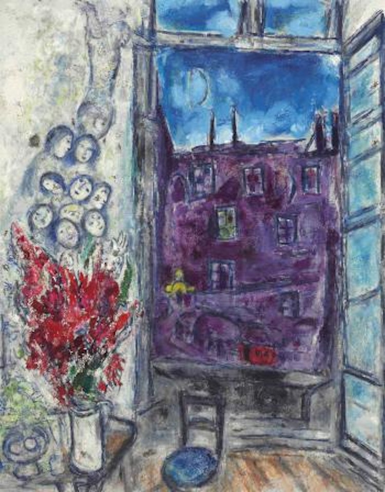 La Fenêtre by Marc Chagall