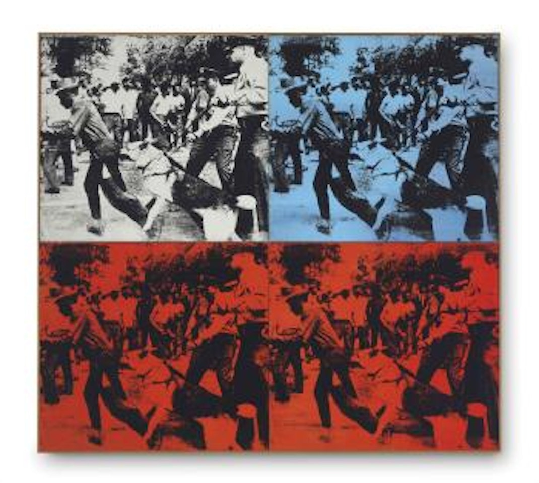 Race Riot by Andy Warhol