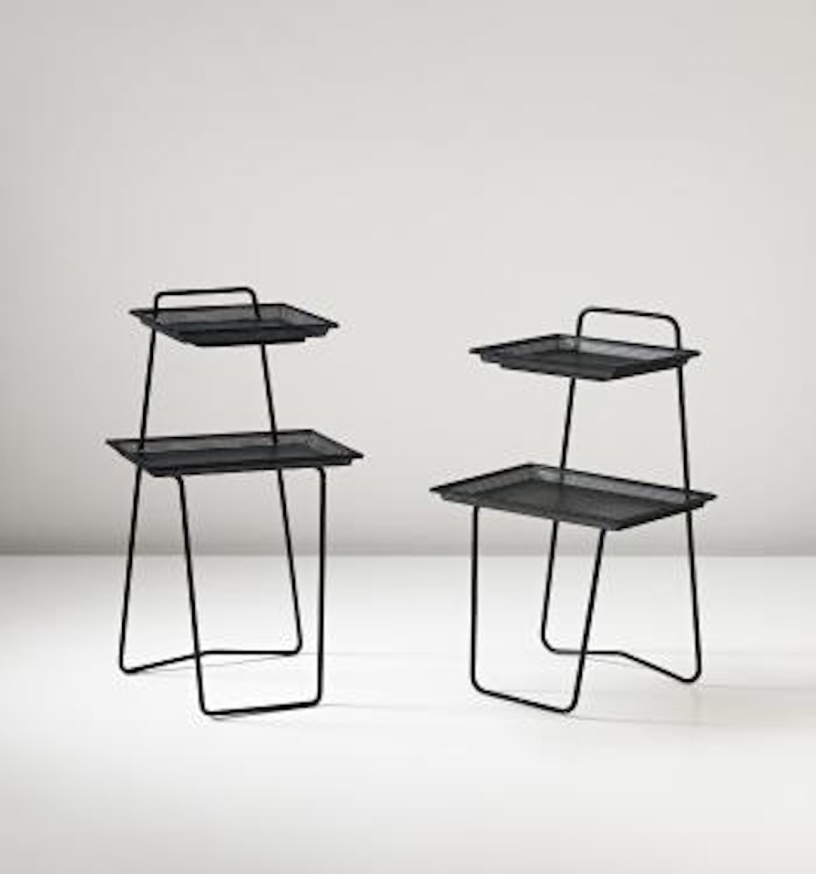 Phone tables by Mathieu Mategot