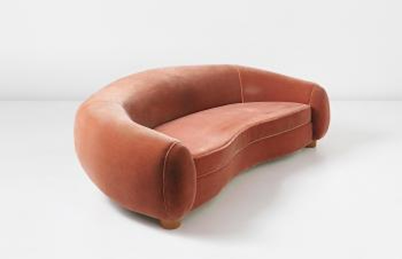 Ours Polaire sofa by Jean Royere
