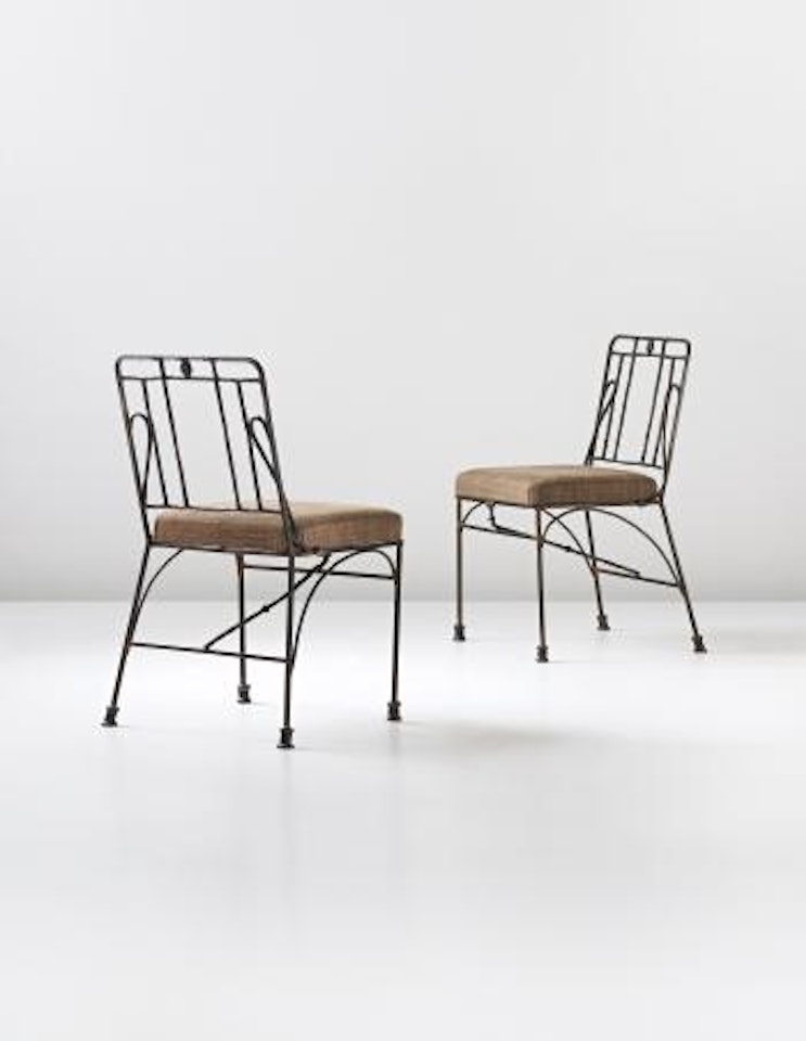 Side chairs by Diego Giacometti