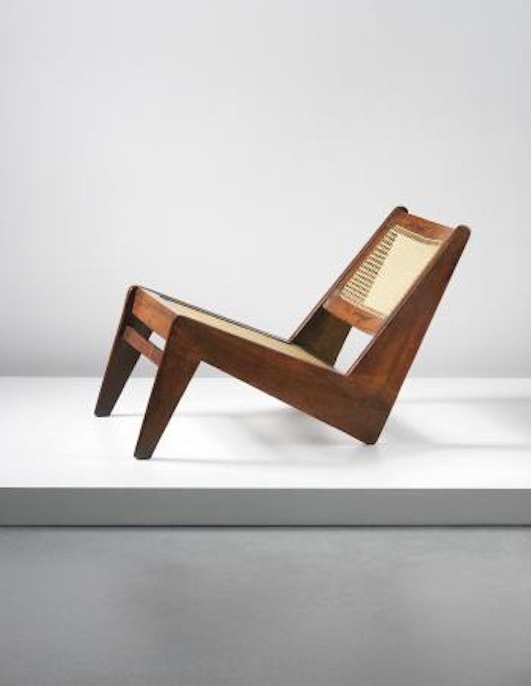 Low chair, model no. PJ-SI-59-A by Pierre Jeanneret
