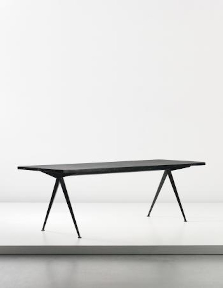 Rare ‘Compas' cafétéria table, model no. 512 by Jean Prouvé