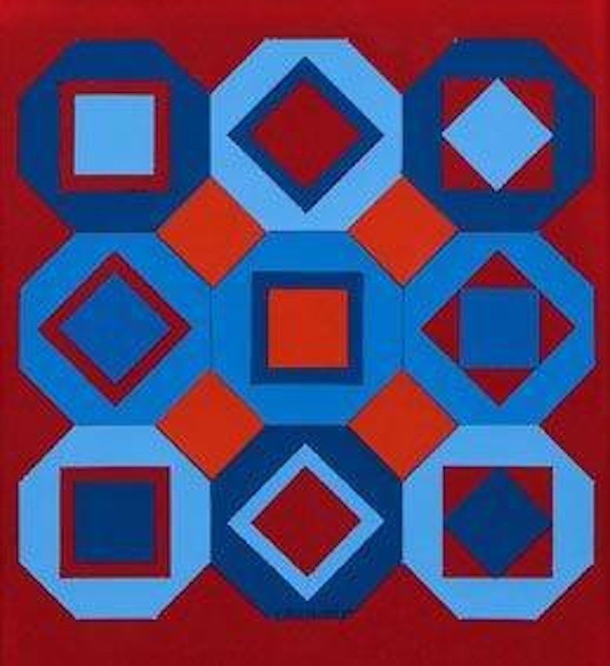 OKTA-PIROS by Victor Vasarely