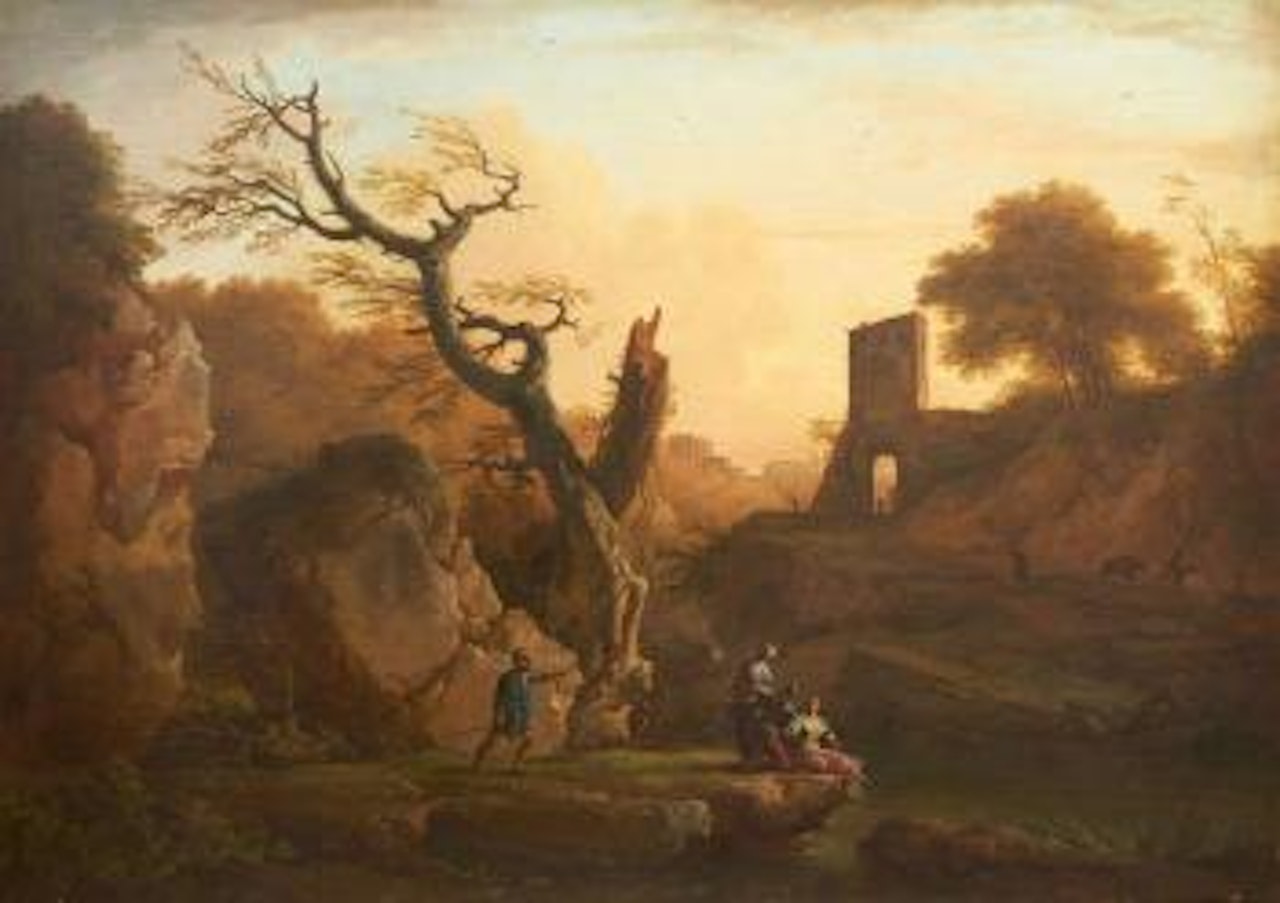 Le soir. Le matin by Claude Joseph Vernet