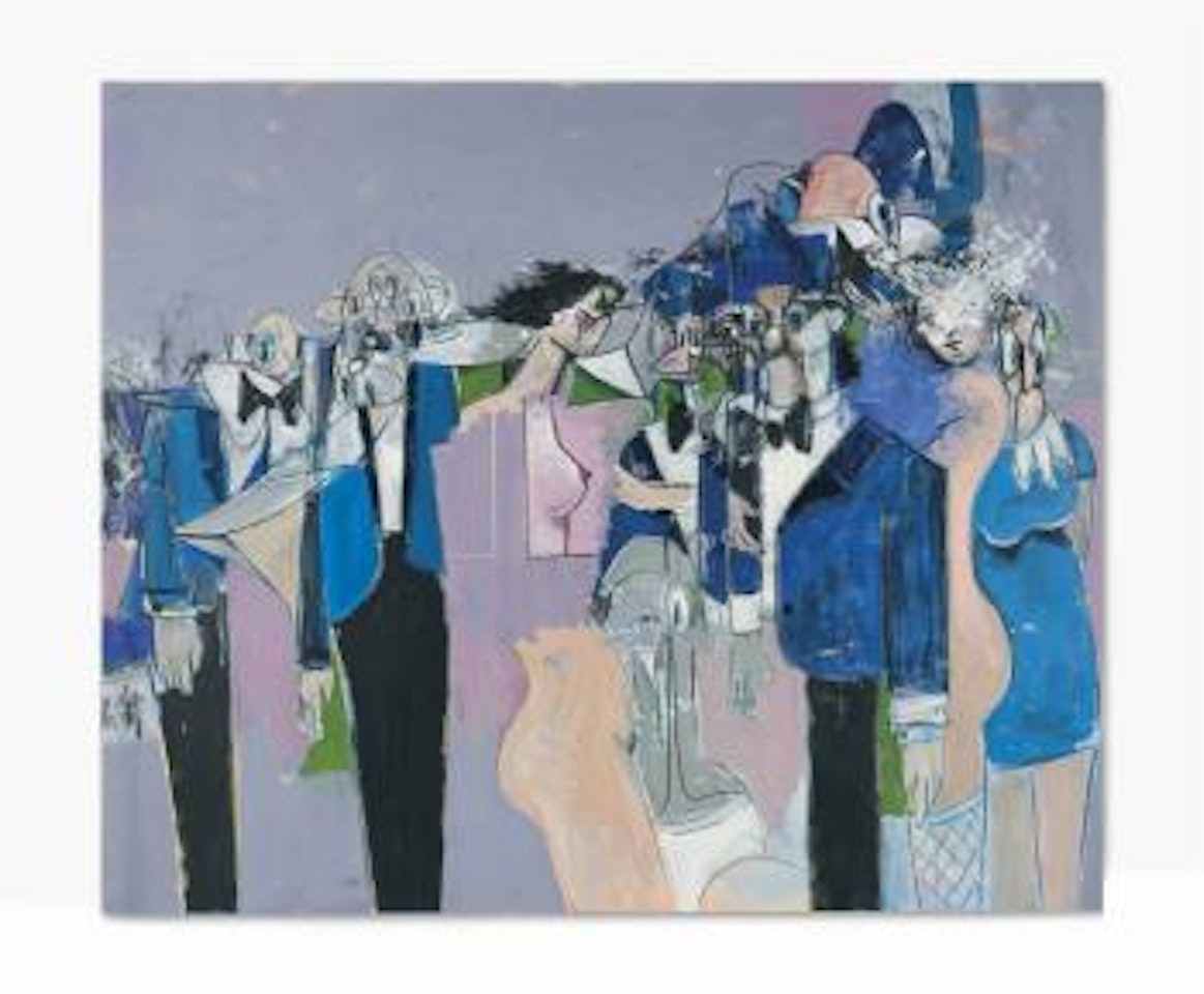 The Blue Butler by George Condo