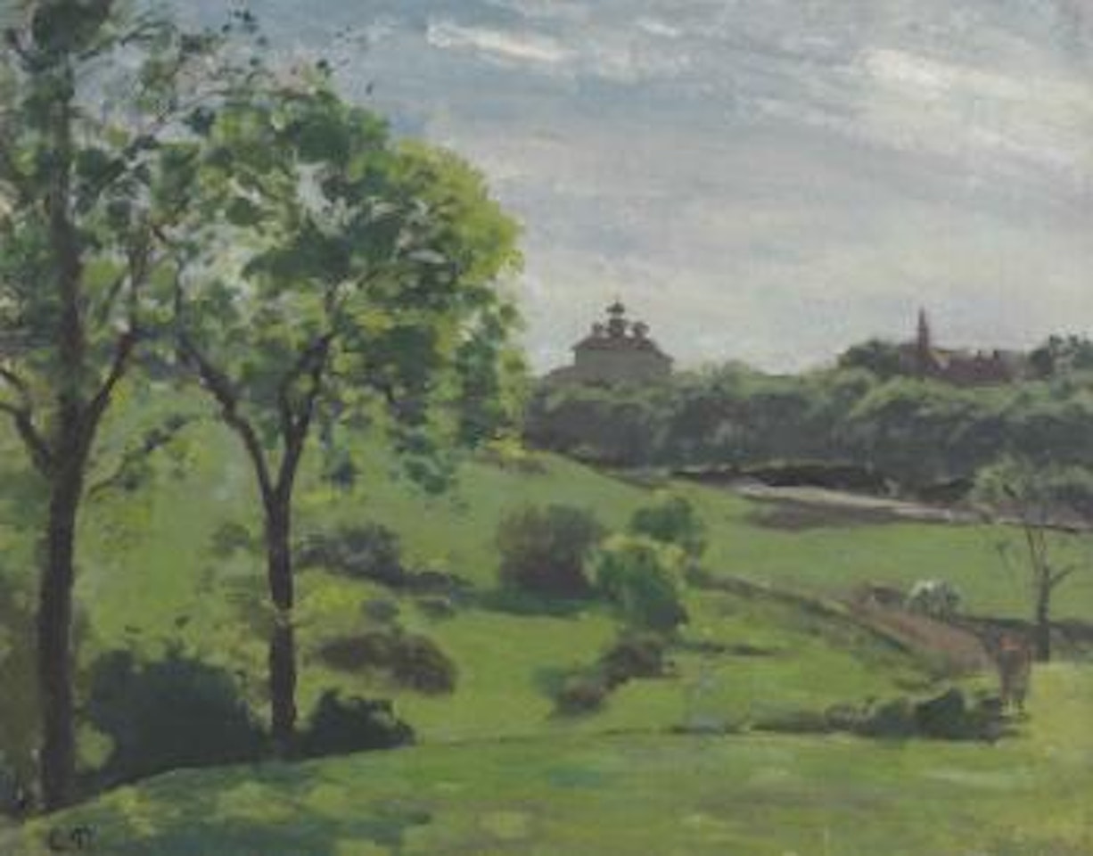 South Norwood, étude by Camille Pissarro