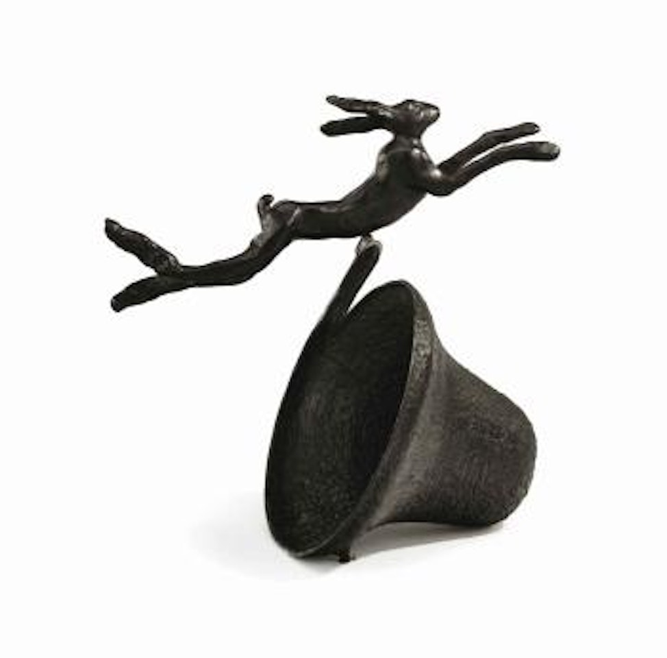 Hare on Curly Bell by Barry Flanagan