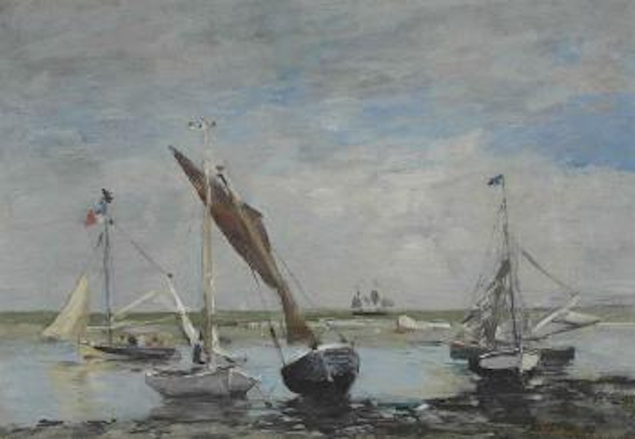 Environs de Trouville by Eugène Boudin