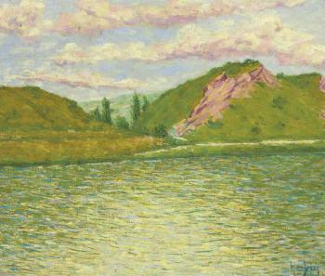 La Seine aux Andelys by Auguste Herbin