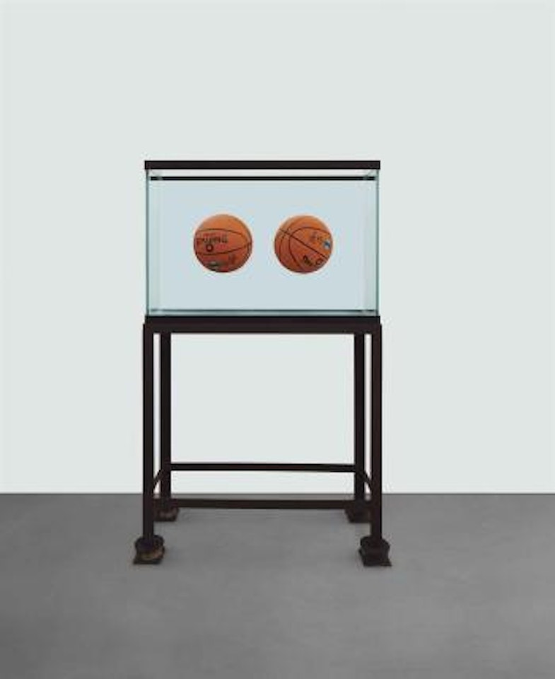 Two Ball total equilibrium Tank (Spalding Dr J Silver Series) by Jeff Koons