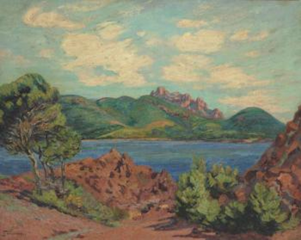 La Baie d'Agay by Armand Guillaumin