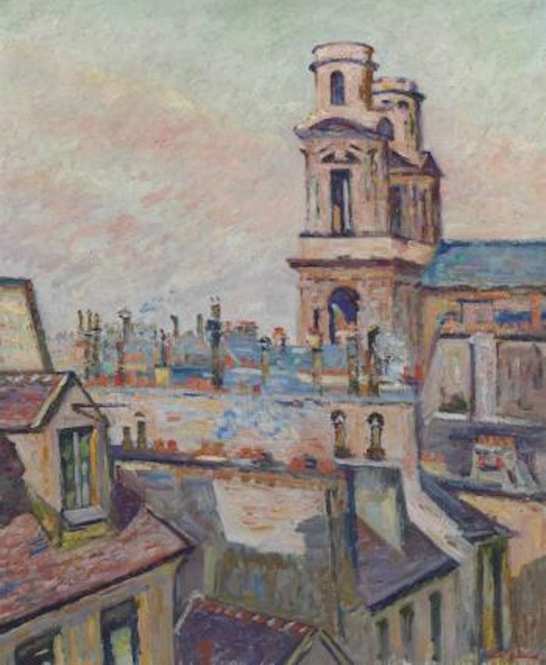 L'Eglise Saint-Sulpice à Paris by Armand Guillaumin