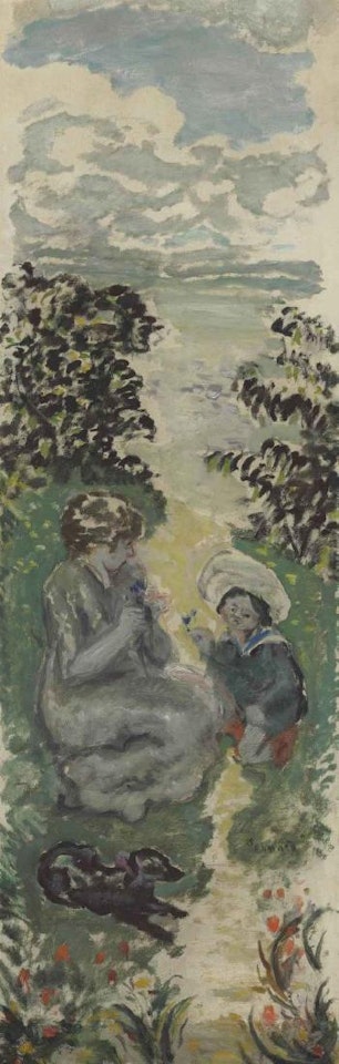Mère et enfant by Pierre Bonnard