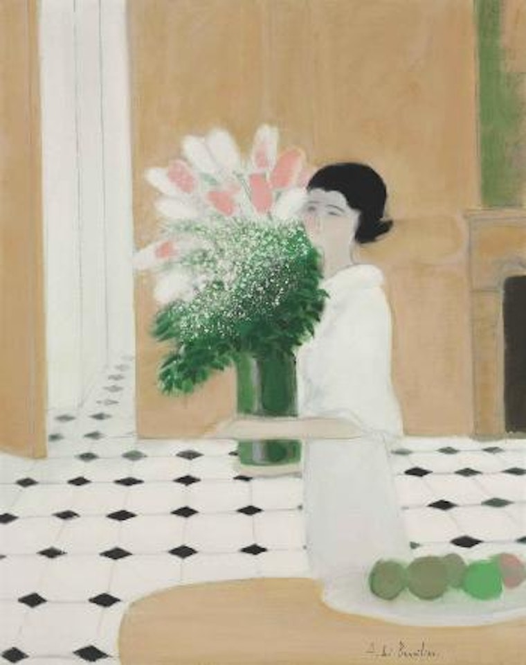 Le bouquet de l'entrée by André Brasilier