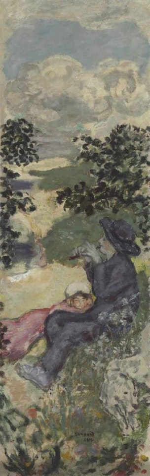 Père et fille by Pierre Bonnard
