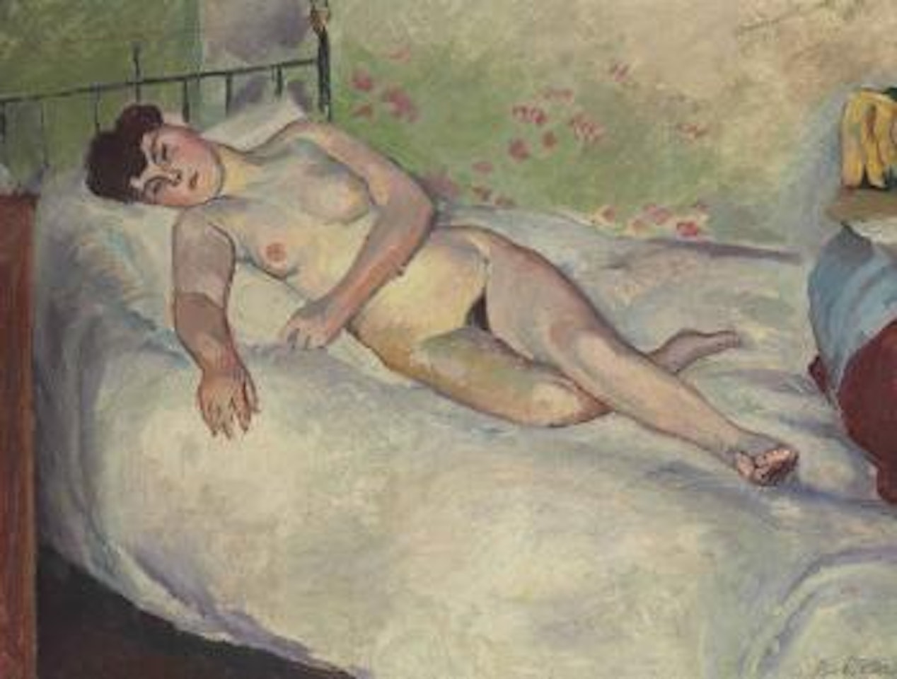 Nu couché by Jules Pascin
