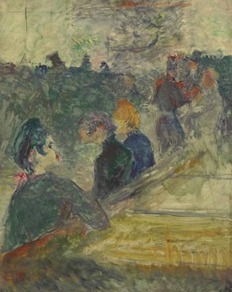 Au bal du Moulin de la Galette by Henri de Toulouse-Lautrec