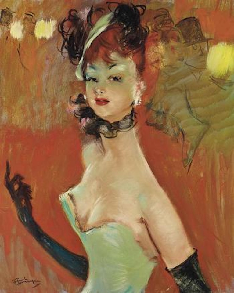 Promenoir by Jean Gabriel Domergue