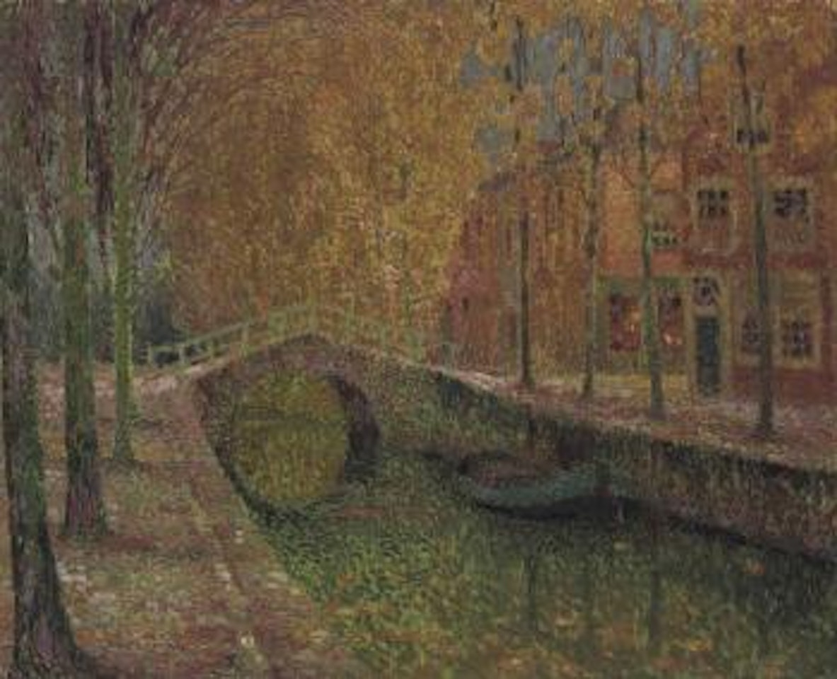 Le Canal, Delft by Henri Le Sidaner