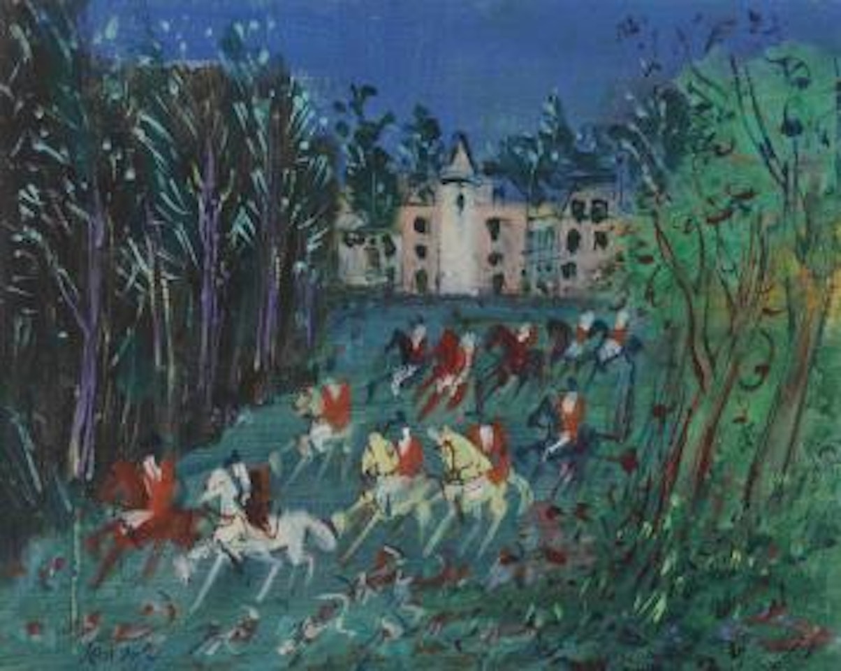 Chasse à courre by Jean Dufy