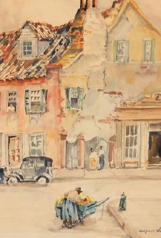 Calhoun Street by Alfred Hutty