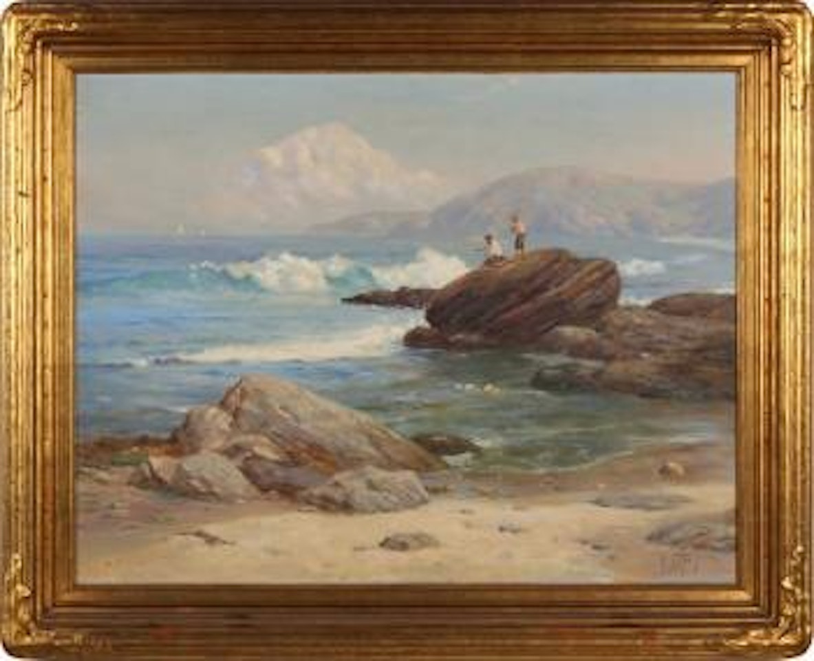 Surf fishing by Angel Espoy