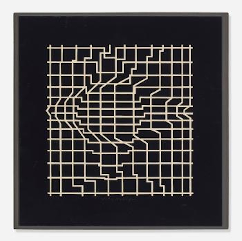 Grille by Victor Vasarely