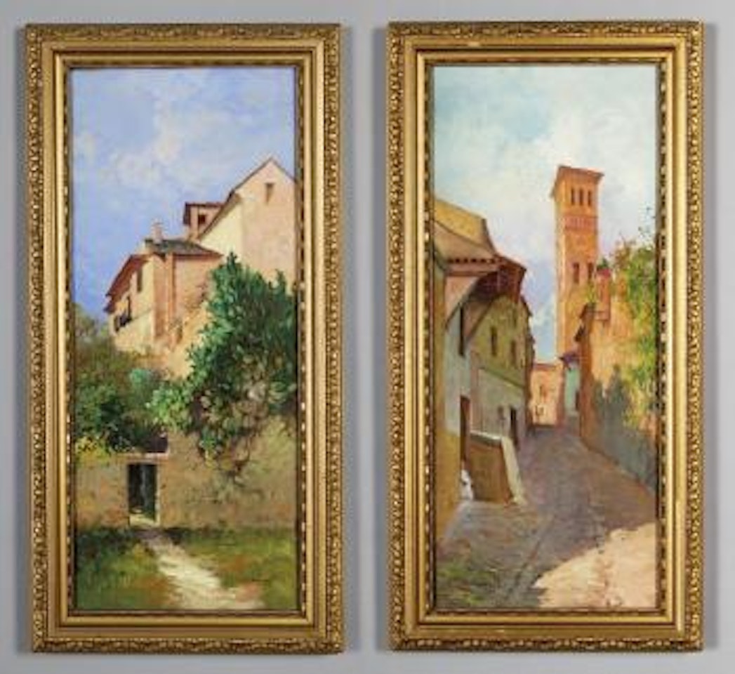 Entroterra ligure by Cesare Bentivoglio