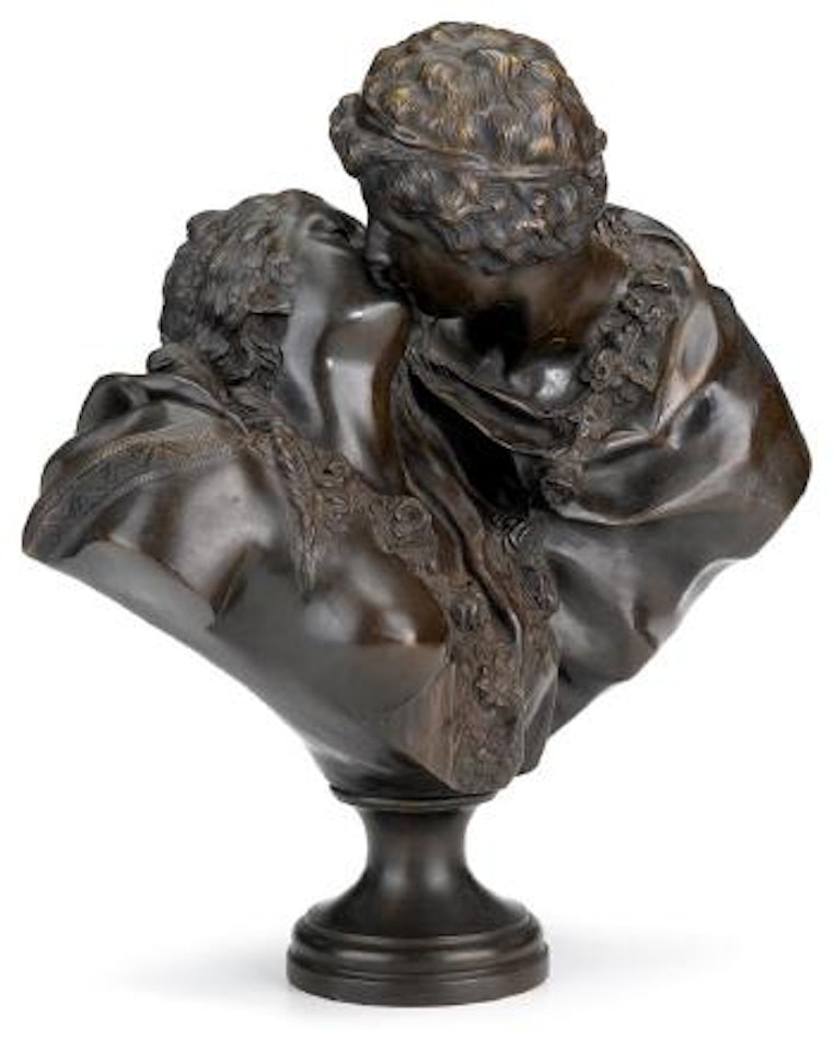 Le baiser donné by Jean-Antoine Houdon