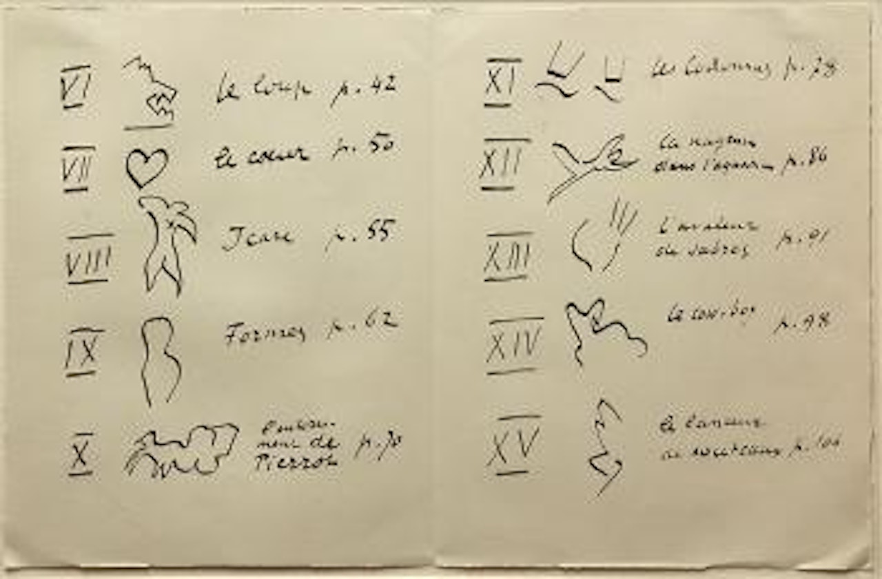 Title page from Jazz by Henri Matisse