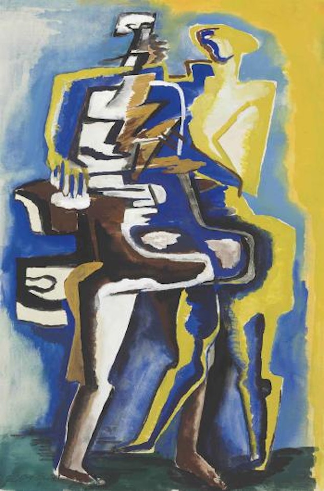 Le Couple by Ossip Zadkine